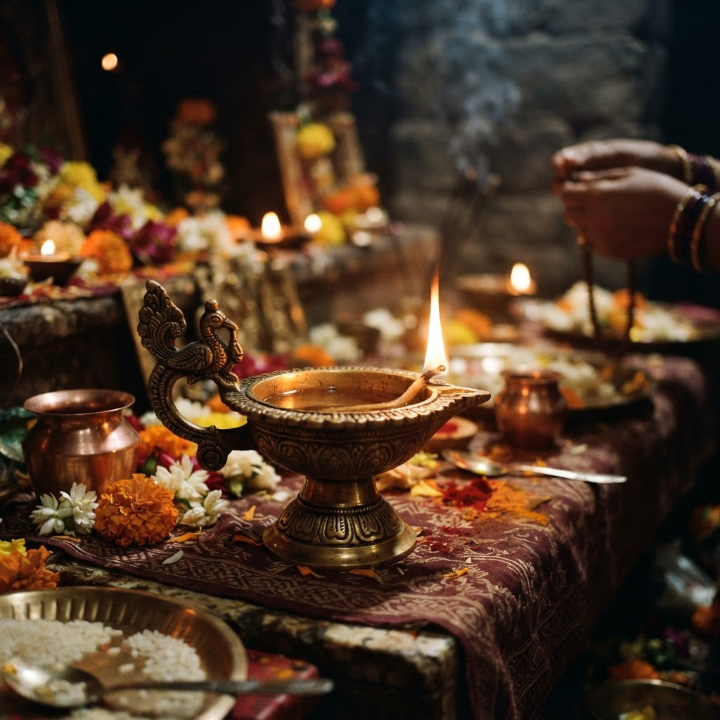 Pure Ghee Oil Lamp